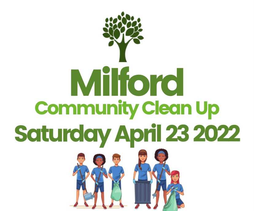 2022 Milford Cleanup Day Logo